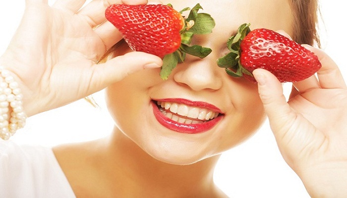 strawberry face pack